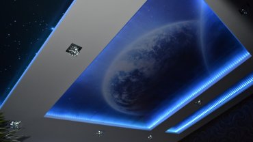 Sadrokartón SPACE LED